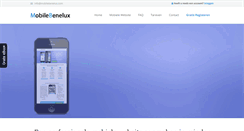 Desktop Screenshot of mobilebenelux.com