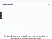 Tablet Screenshot of mobilebenelux.com